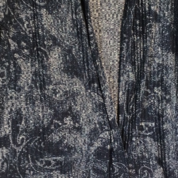 Time and Tru Women's Dark Blue Open Cardigan - Picture 2 of 9